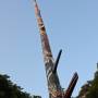 Der höchste Totempfahl der Welt: 127 Fuß, 7 Inch