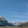Mount Robson ohne Wolken. Bei diesem tollen Wetter buchen wir bei der Rangerin usnere Übernachtung um und bleiben einen Tag länger oben am Robson damit wir doch noch zum Snowbird Pass wandern können.